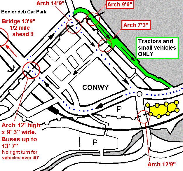 Conwy Road Run Advisory Notice